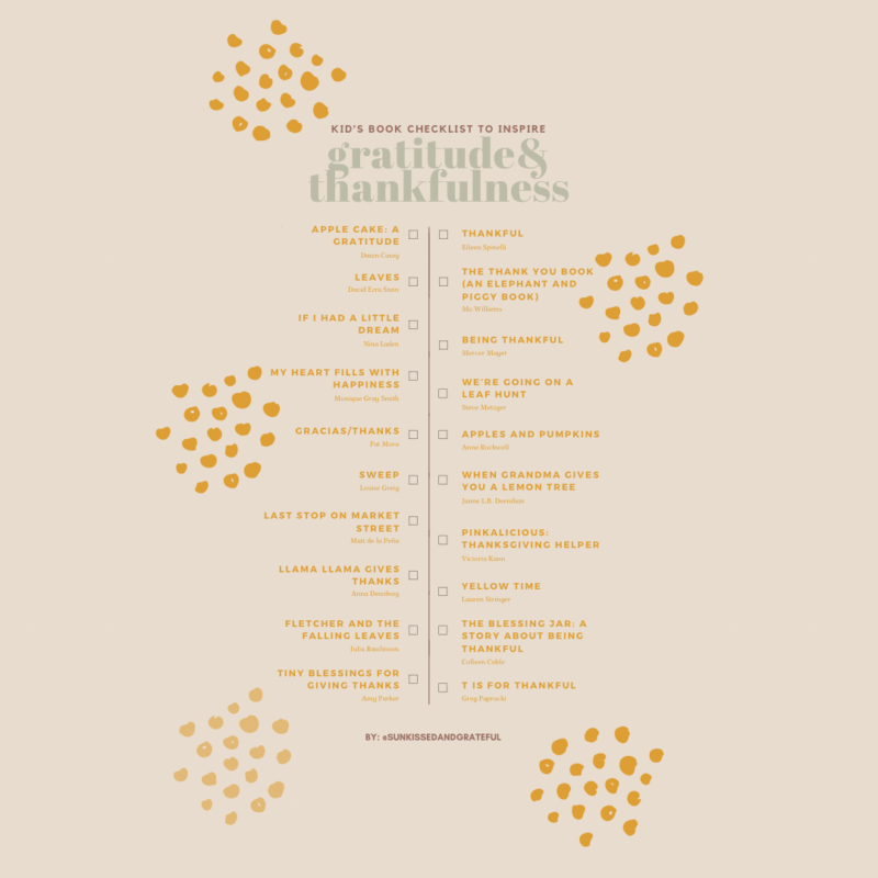 20 Books to Inspire Gratitude and Thankfulness in Children » sunkissed ...