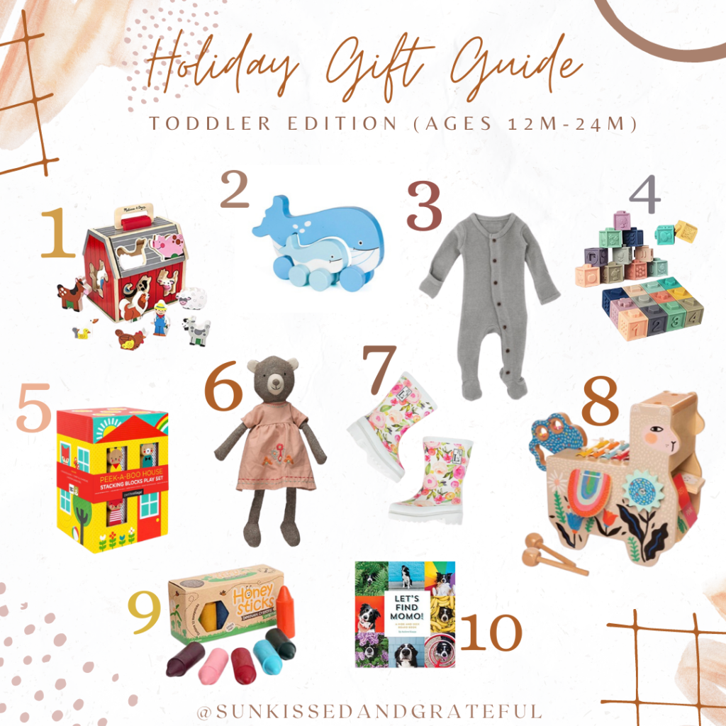 holiday gift guide toddler edition