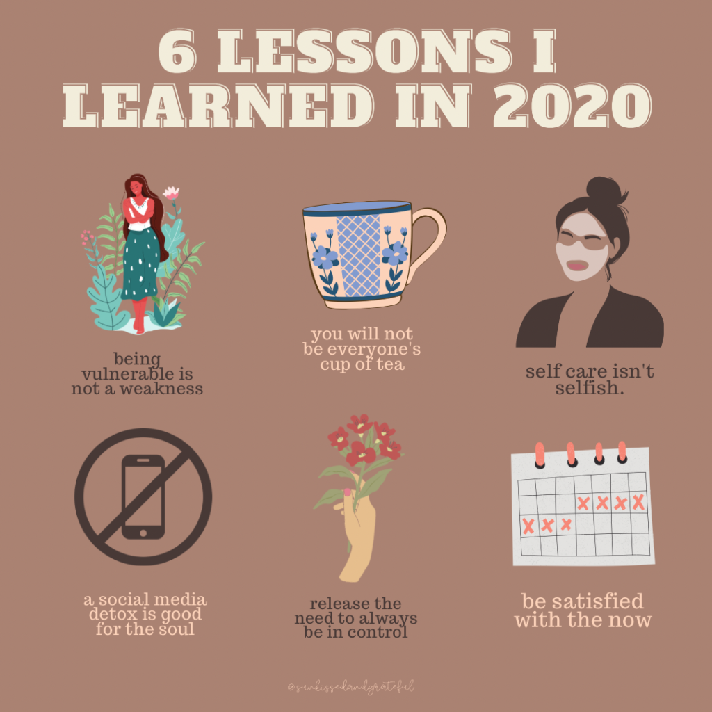 6 lessons i learned in 2020