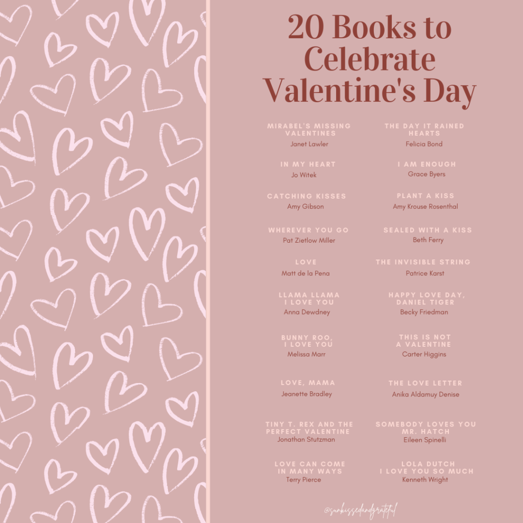 books to celebrate Valentine's Day