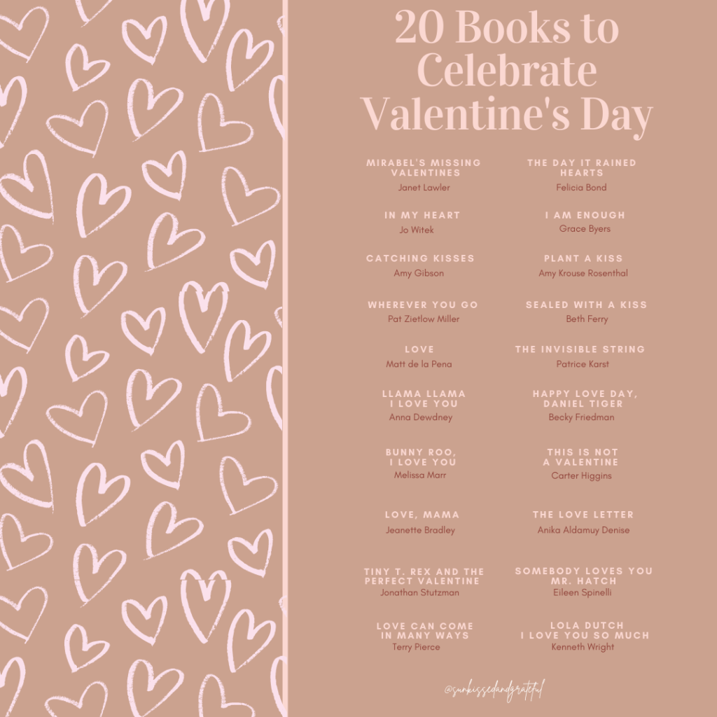 books to celebrate Valentine's Day