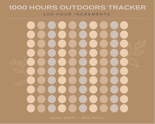 100 hour tracker